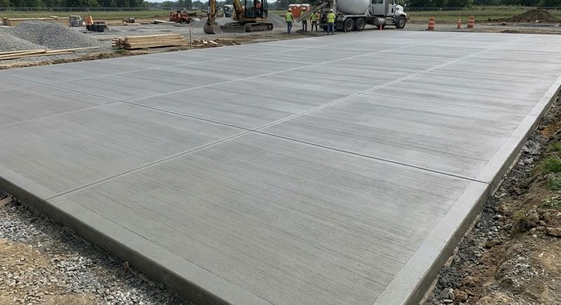 Commercial Slab Construction in Davis County, UT