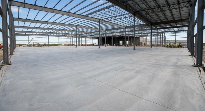 Commercial Slab Installation in Cumming, GA
