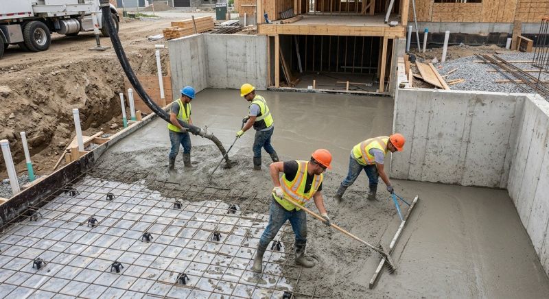 Concrete Basement Pouring in Charleston, SC