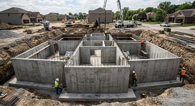 Concrete Foundation Installation in Fort Worth, TX