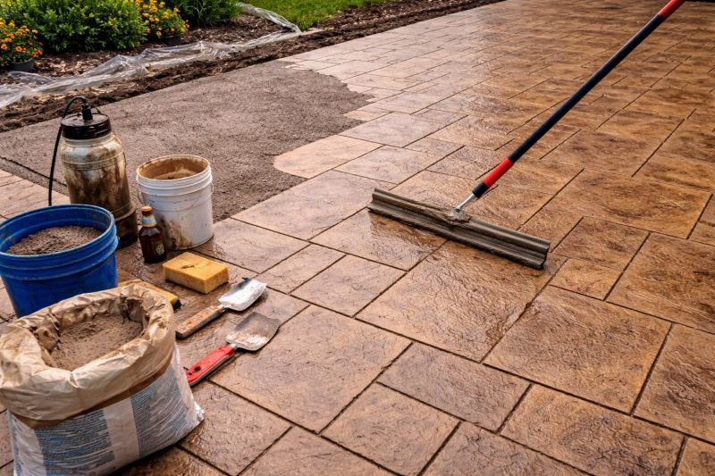 Concrete Overlay Installation in Dallas, TX