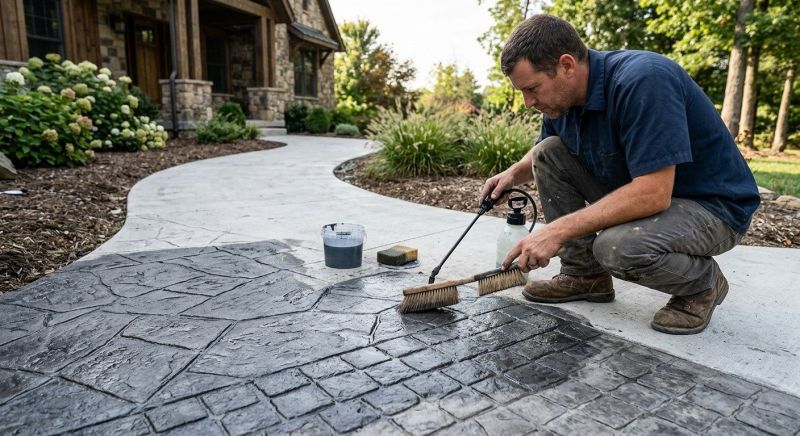 Concrete Tinting in Frisco, TX