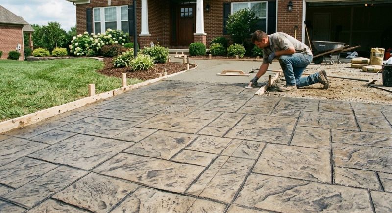 Driveway Stamping in Corpus Christi, TX