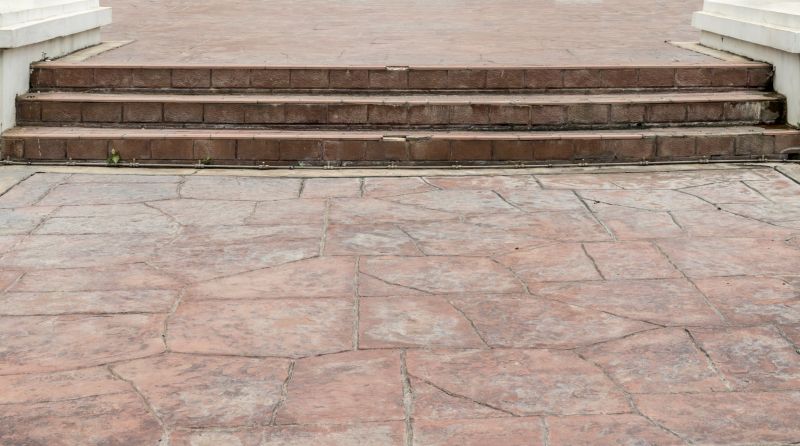 Textured Concrete Installation in Dallas, TX