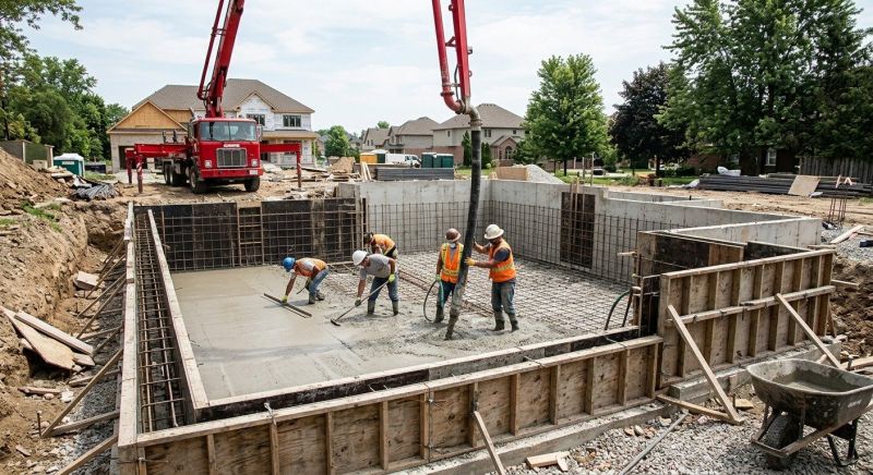 Basement Concrete Installation in Fort Worth, TX