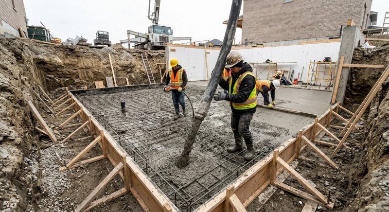Basement Concrete Pouring in Fort Wayne, IN