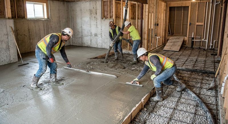 Basement Slab Installation in Columbus, OH