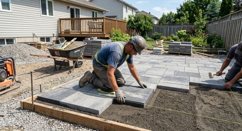 Block Pavers Installation in Fairfield County, CT