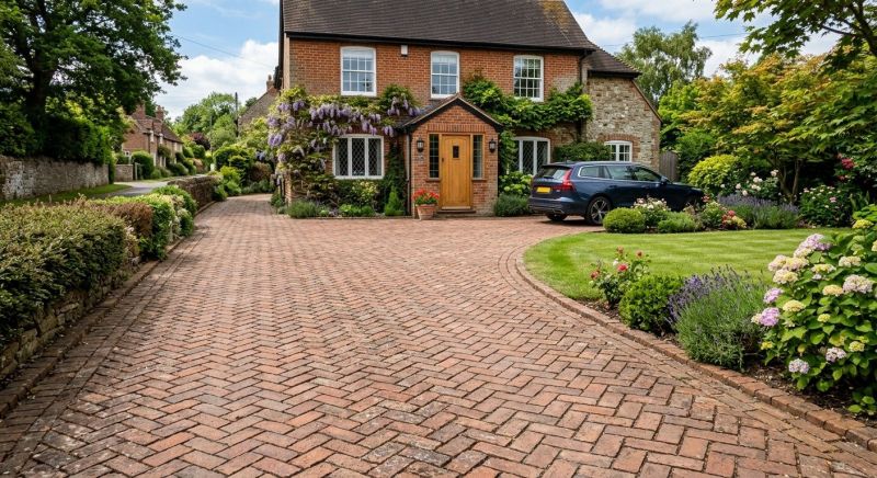 Brick Driveway Paving in Boston, MA