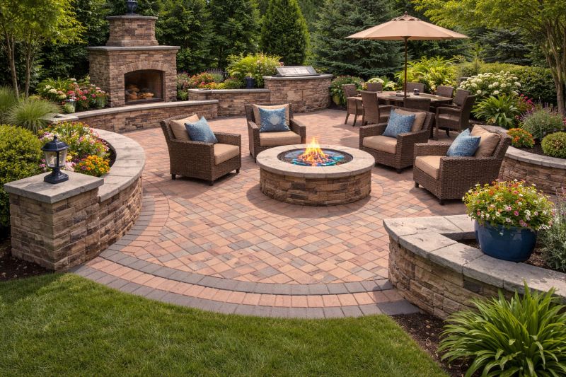Brick Hardscaping in Boston, MA