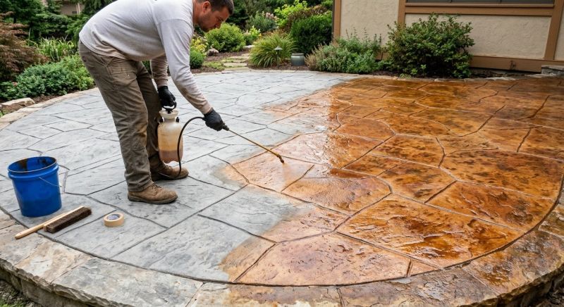 Cement Staining in Corpus Christi, TX