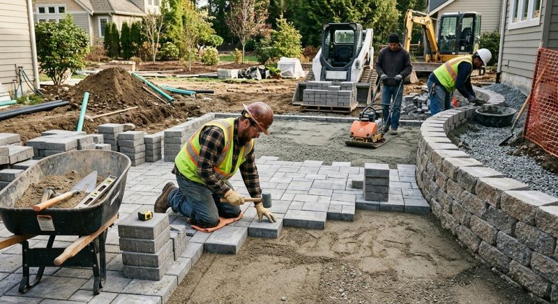 Clay Pavers Installation in Fairfield County, CT