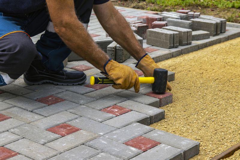 Clay Pavers Installation in Fairfield County, CT