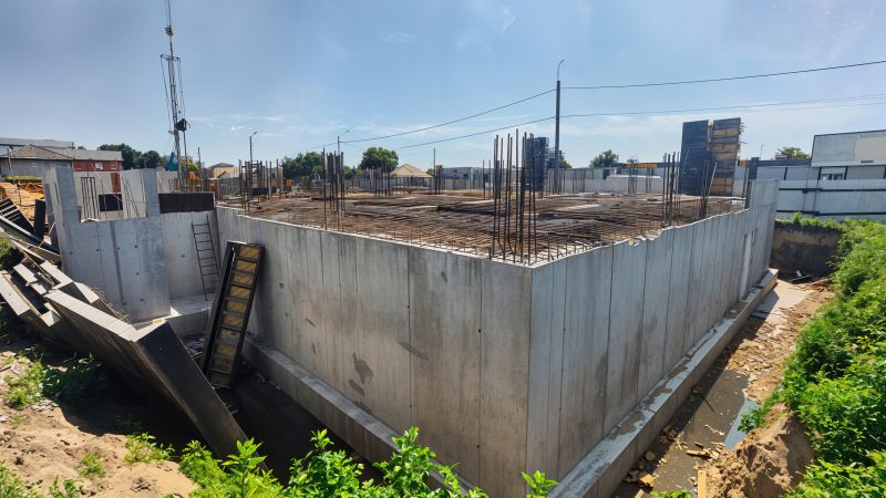 Commercial Slab Construction in Littleton, CO