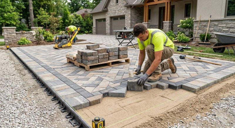 Custom Pavers Installation in Boston, MA