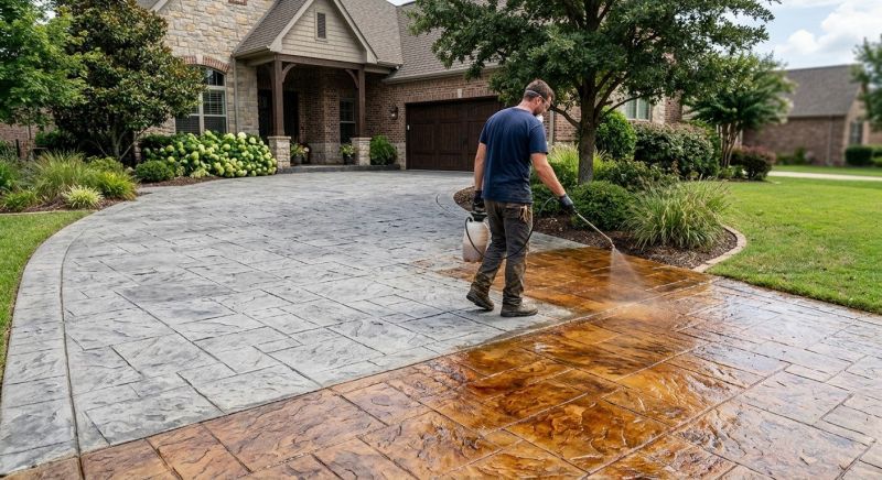 Driveway Refinishing in Corpus Christi, TX