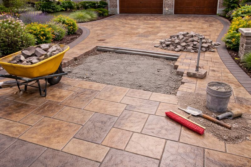 Driveway Stamping in Dallas, TX