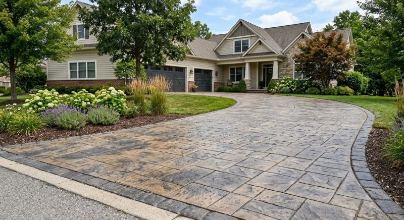Driveway Stamping in Fort Worth, TX