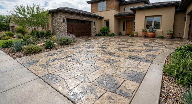 Driveway Stamping in Fort Worth, TX