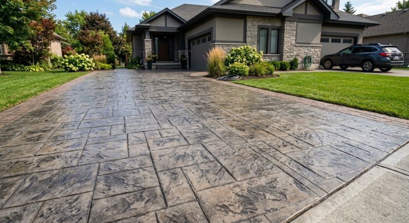Driveway Stamping in Fort Worth, TX