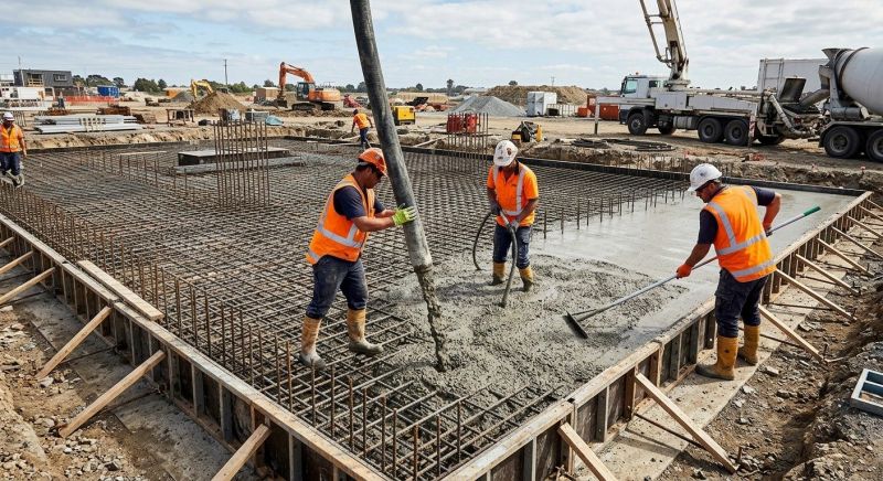 Foundation Pouring in Fort Worth, TX