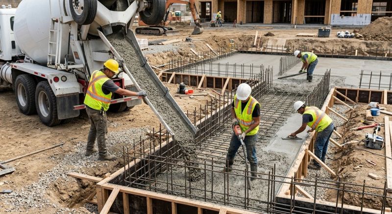 Foundation Wall Pouring in Fort Worth, TX