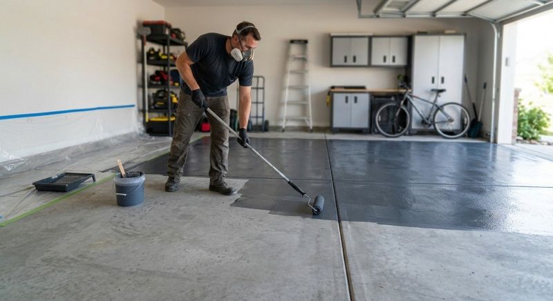 Garage Concrete Finishing in Dallas, TX