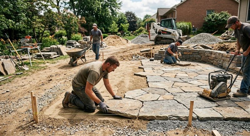 Hardscape Landscaping in Fairfield County, CT