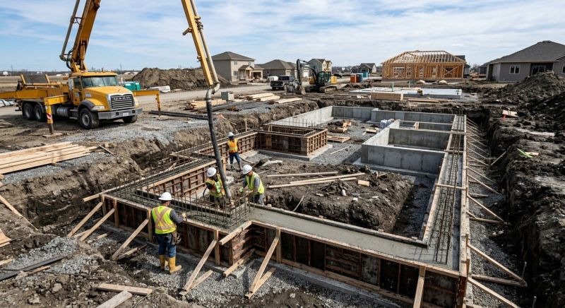 House Foundation Installation in Fort Worth, TX