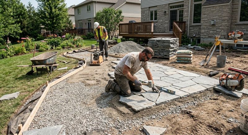 Landscape Hardscaping in Boston, MA