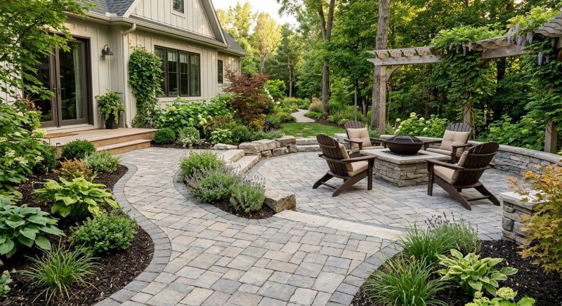 Patio Pavers Installation in Boston, MA