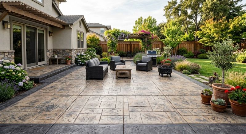 Patio Stamping in Corpus Christi, TX