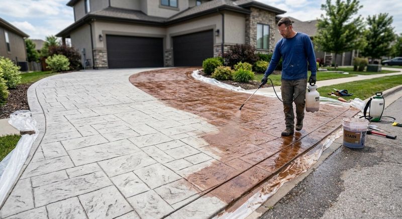 Pavement Staining in Dallas, TX