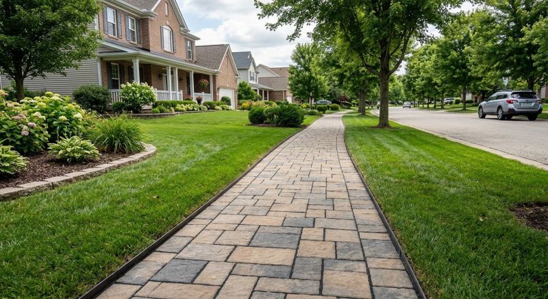 Paver Walkway Installation in Boston, MA