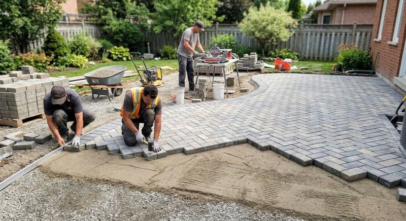Pavers Construction in Boston, MA