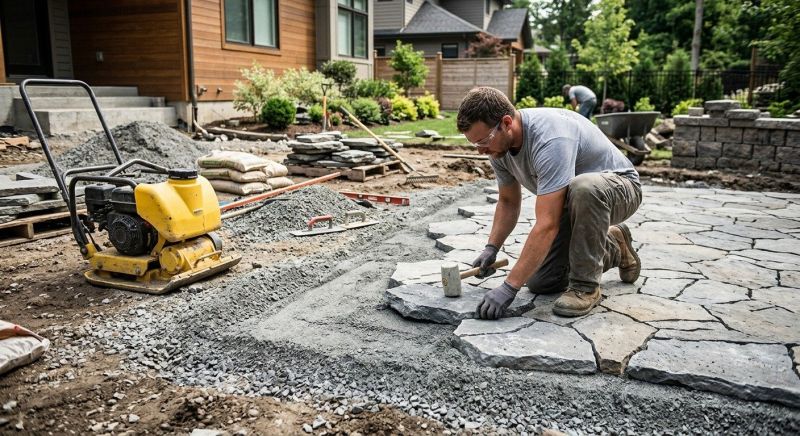 Pavers Hardscaping in Boston, MA