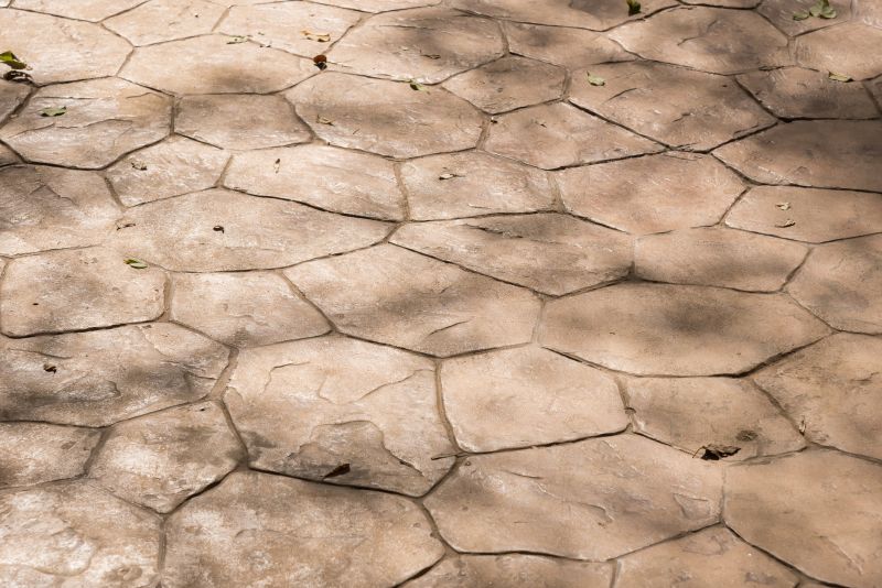 Stamped Concrete Installation in Dallas, TX