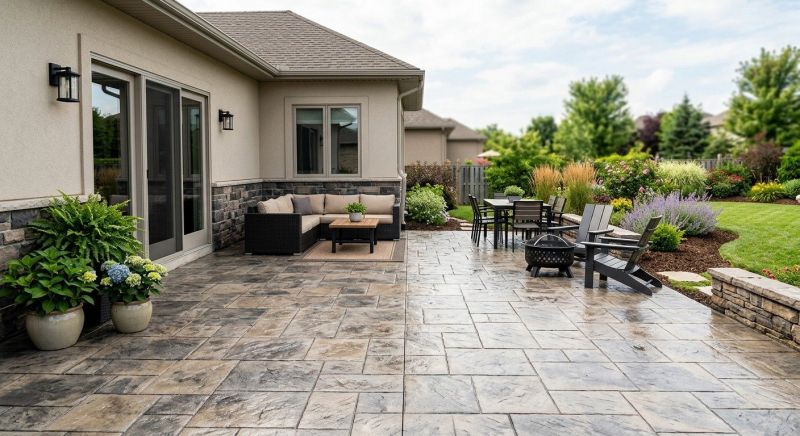 Stamped Concrete Resurfacing in Corpus Christi, TX