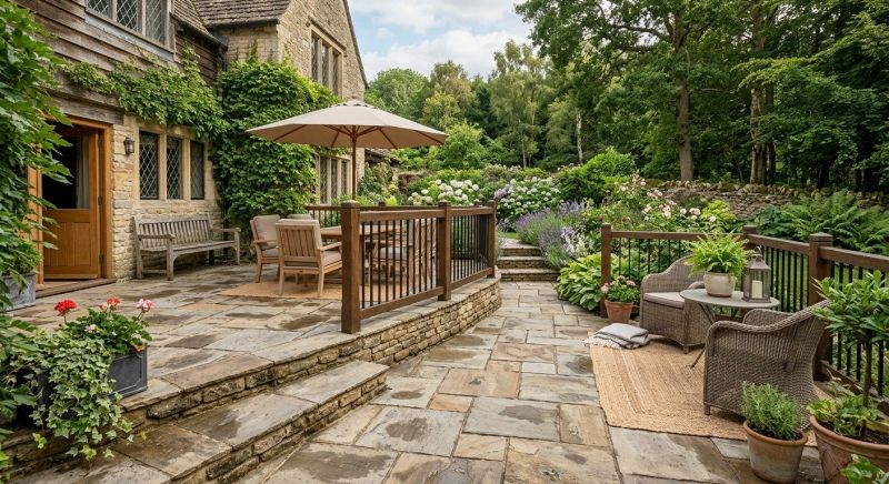 Stone Deck Installation in Fairfield County, CT